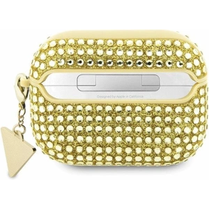Buy Guess GUAPHDGTPD AirPods Pro cover złoty/gold Rhinestone Triangle Charm - GUE2587 - {ean13} - Home Screen Store Europe