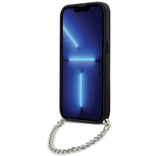 Kup Etui Karl Lagerfeld KLHCP14XSACKLHPK Apple iPhone 14 Pro Max černý/black hardcase Saffiano Monogram Chain - KLD1581 - {ean13} - Sklep Home Screen