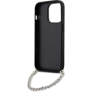 Kup Etui Karl Lagerfeld KLHCP14XSACKLHPK Apple iPhone 14 Pro Max černý/black hardcase Saffiano Monogram Chain - KLD1581 - {ean13} - Sklep Home Screen