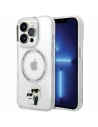 Kup Etui Karl Lagerfeld KLHMP13LHNKCIT Apple iPhone 13 Pro hardcase transparent Iconic Karl&Choupette Magsafe - KLD1582 - {ean13} - Sklep Home Screen