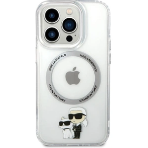 Kup Etui Karl Lagerfeld KLHMP13LHNKCIT Apple iPhone 13 Pro hardcase transparent Iconic Karl&Choupette Magsafe - KLD1582 - {ean13} - Sklep Home Screen