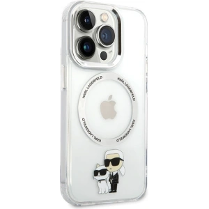 Kup Etui Karl Lagerfeld KLHMP13LHNKCIT Apple iPhone 13 Pro hardcase transparent Iconic Karl&Choupette Magsafe - KLD1582 - {ean13} - Sklep Home Screen
