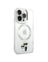 Kup Etui Karl Lagerfeld KLHMP13LHNKCIT Apple iPhone 13 Pro hardcase transparent Iconic Karl&Choupette Magsafe - KLD1582 - {ean13} - Sklep Home Screen