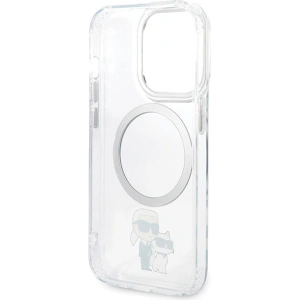 Kup Etui Karl Lagerfeld KLHMP13LHNKCIT Apple iPhone 13 Pro hardcase transparent Iconic Karl&Choupette Magsafe - KLD1582 - {ean13} - Sklep Home Screen