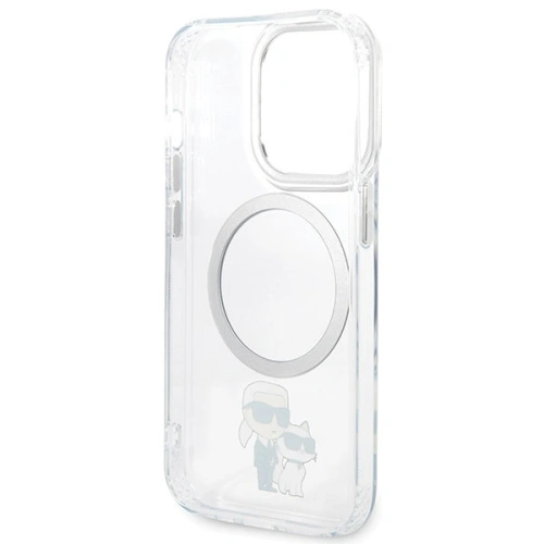 Kup Etui Karl Lagerfeld KLHMP13LHNKCIT Apple iPhone 13 Pro hardcase transparent Iconic Karl&Choupette Magsafe - KLD1582 - {ean13} - Sklep Home Screen