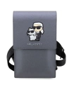 Kup Torebka Karl Lagerfeld KLWBSAKCPMG srebrny/silver Saffiano Karl & Choupette - KLD1583 - {ean13} - Sklep Home Screen