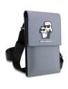 Kup Torebka Karl Lagerfeld KLWBSAKCPMG srebrny/silver Saffiano Karl & Choupette - KLD1583 - {ean13} - Sklep Home Screen