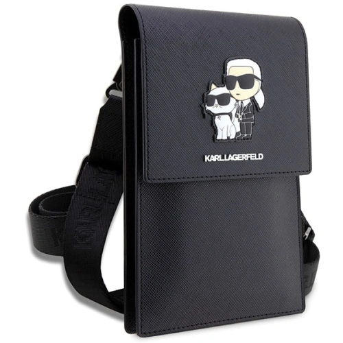 Kup Torebă Karl Lagerfeld KLWBSAKCPMK neagră/black Saffiano Karl & Choupette - KLD1584 - {ean13} - Sklep Home Screen