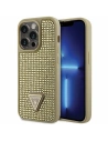 Etui Guess GUHCP14LHDGTPD Apple iPhone 14 Pro złoty/gold hardcase Rhinestone Triangle