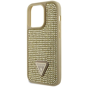 Kup Etui Guess GUHCP14LHDGTPD Apple iPhone 14 Pro złoty/gold hardcase Rhinestone Triangle - GUE2590 - {ean13} - Sklep Home Screen