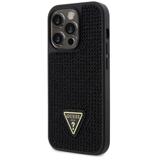 Kup Etui Guess GUHCP14LHDGTPK Apple iPhone 14 Pro negru/black hardcase Rhinestone Triangle - GUE2591 - {ean13} - Sklep Home Screen
