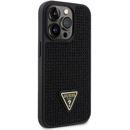 Kup Etui Guess GUHCP14LHDGTPK Apple iPhone 14 Pro negru/black hardcase Rhinestone Triangle - GUE2591 - {ean13} - Sklep Home Screen