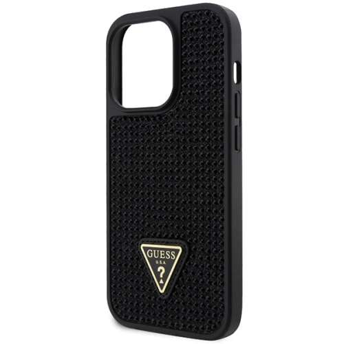 Kup Etui Guess GUHCP14LHDGTPK Apple iPhone 14 Pro negru/black hardcase Rhinestone Triangle - GUE2591 - {ean13} - Sklep Home Screen