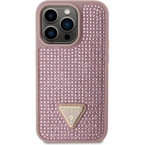 Kup Etui Guess GUHCP14LHDGTPP Apple iPhone 14 Pro różowy/pink hardcase Rhinestone Triangle - GUE2592 - {ean13} - Sklep Home Screen