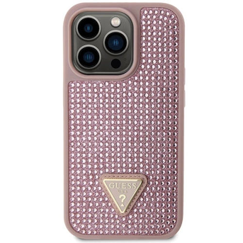 Kup Etui Guess GUHCP14LHDGTPP Apple iPhone 14 Pro růžový/pink hardcase Rhinestone Triangle - GUE2592 - {ean13} - Sklep Home Screen