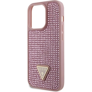 Kup Etui Guess GUHCP14LHDGTPP Apple iPhone 14 Pro różowy/pink hardcase Rhinestone Triangle - GUE2592 - {ean13} - Sklep Home Screen