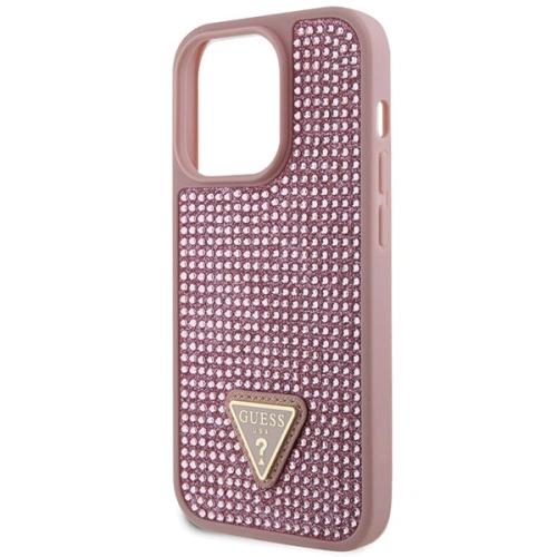 Kup Etui Guess GUHCP14LHDGTPP Apple iPhone 14 Pro růžový/pink hardcase Rhinestone Triangle - GUE2592 - {ean13} - Sklep Home Screen