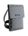 Kup Torebka Karl Lagerfeld KLWBSAMSMG srebrny/silver Saffiano Mongram Plaque - KLD1585 - {ean13} - Sklep Home Screen
