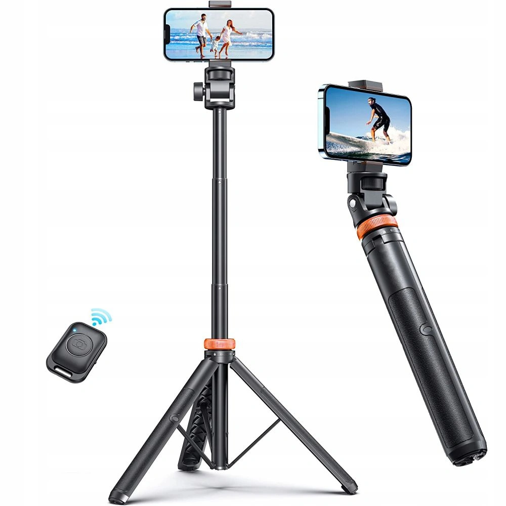 Kijek do selfie Tech-Protect L03s Wireless Selfie Stick Tripod Black