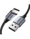 Cablu UGREEN USB-A/USB-C Quick Charge 3.0 3A 1m gri