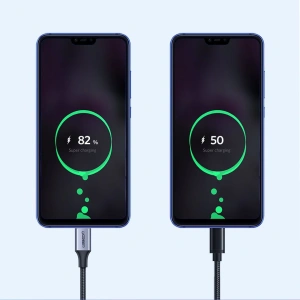 UGREEN USB-A/USB-C Quick Charge 3.0 3A 1m Kabel grau
