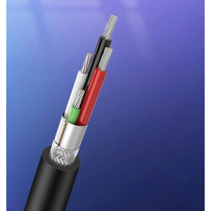 UGREEN US135 USB-B/USB-C nyomtató kábel 480 Mbps 1,5 m fekete