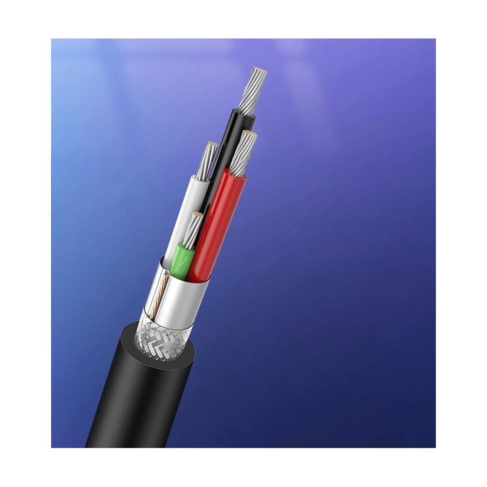 Kabel UGREEN US135 USB-B/USB-C do drukarki 480 Mbps 1,5 m czarny