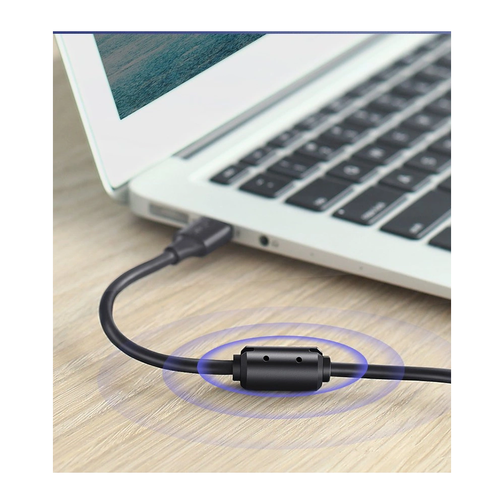 Kabel UGREEN US135 USB-B/USB-C do drukarki 480 Mbps 1,5 m czarny