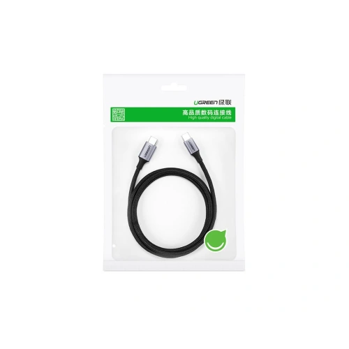 Kup Cablu UGREEN US261 USB-C/USB-C Quick Charge 480 Mbps 60W 3A 1 m negru-gri - UGR1612 - {ean13} - Sklep Home Screen
