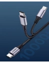 Kup Cablu UGREEN US261 USB-C/USB-C Quick Charge 480 Mbps 60W 3A 1 m negru-gri - UGR1612 - {ean13} - Sklep Home Screen