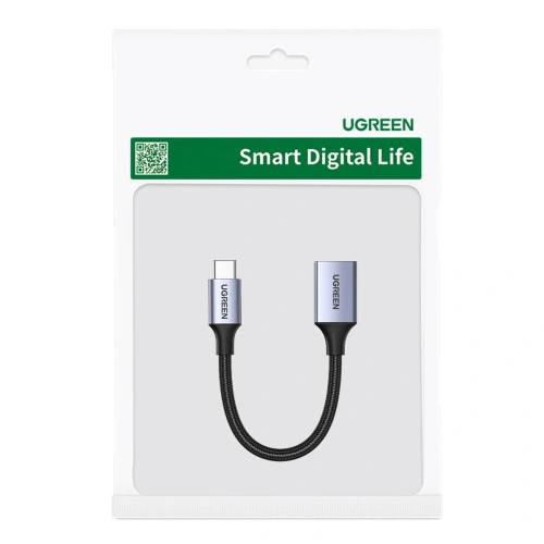 Kup 0.15m UGREEN US378 OTG USB-C/USB-A 5Gb/s Adapter schwarz - UGR1613 - {ean13} - Sklep Home Screen