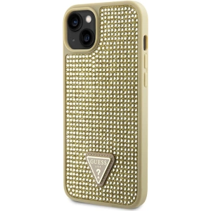 Etui Guess GUHCP14MHDGTPD Apple iPhone 14 Plus / 15 Plus złoty/gold hardcase Rhinestone Triangle