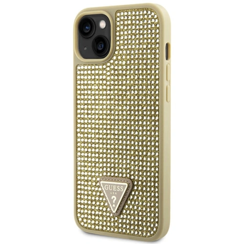 Kup Etui Guess GUHCP14MHDGTPD Apple iPhone 14 Plus / 15 Plus aur/gold hardcase Rhinestone Triangle - GUE2593 - {ean13} - Sklep Home Screen