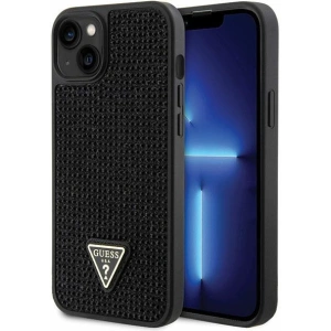 Etui Guess GUHCP14MHDGTPK Apple iPhone 14 Plus / 15 Plus czarny/black hardcase Rhinestone Triangle