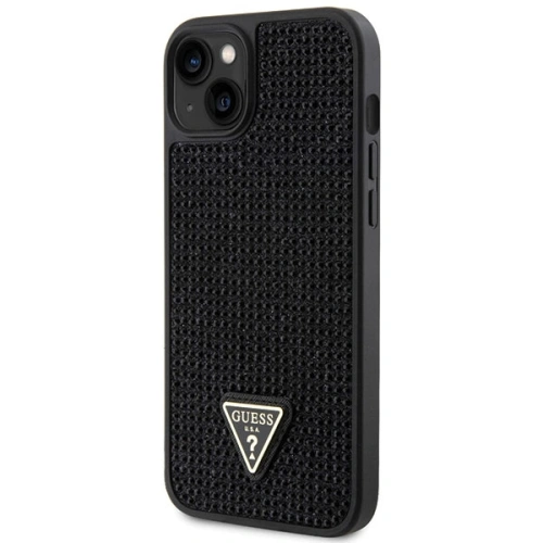 Kup Etui Guess GUHCP14MHDGTPK Apple iPhone 14 Plus / 15 Plus fekete/hardcase Rhinestone Triangle - GUE2594 - {ean13} - Sklep Home Screen