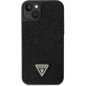 Etui Guess GUHCP14MHDGTPK Apple iPhone 14 Plus / 15 Plus czarny/black hardcase Rhinestone Triangle