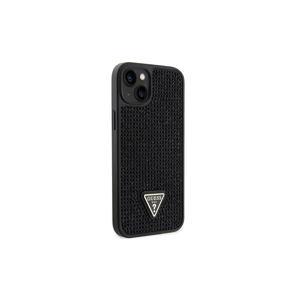 Etui Guess GUHCP14MHDGTPK Apple iPhone 14 Plus / 15 Plus czarny/black hardcase Rhinestone Triangle