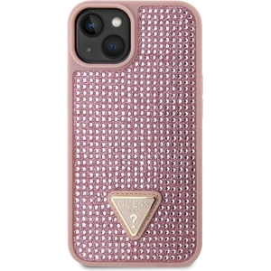 Etui Guess GUHCP14MHDGTPP Apple iPhone 14 Plus / 15 Plus różowy/pink hardcase Rhinestone Triangle
