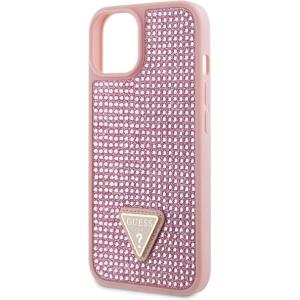 Etui Guess GUHCP14MHDGTPP Apple iPhone 14 Plus / 15 Plus różowy/pink hardcase Rhinestone Triangle