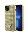 Etui Guess GUHCP14SHDGTPD Apple iPhone 14 złoty/gold hardcase Rhinestone Triangle