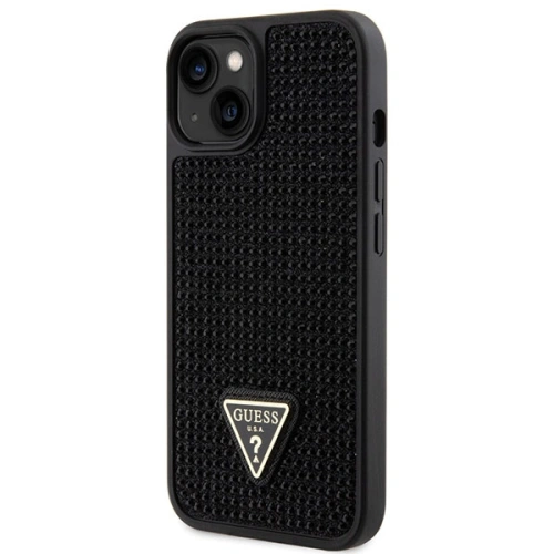 Kup Etui Guess GUHCP14SHDGTPK Apple iPhone 14 czarny/black hardcase Rhinestone Triangle - GUE2597 - {ean13} - Sklep Home Screen