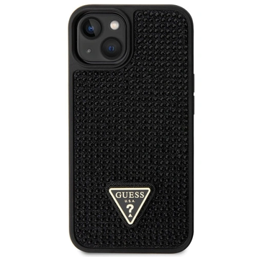 Kup Etui Guess GUHCP14SHDGTPK Apple iPhone 14 czarny/black hardcase Rhinestone Triangle - GUE2597 - {ean13} - Sklep Home Screen