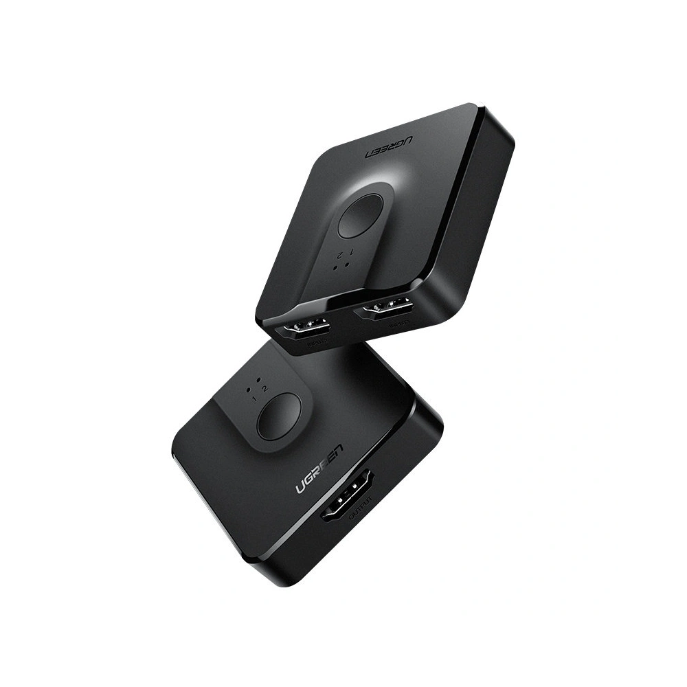 Przełącznik UGREEN CM217 Switch HDMI/2x HDMI 4K 60Hz czarny