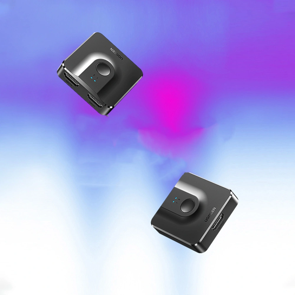 Przełącznik UGREEN CM217 Switch HDMI/2x HDMI 4K 60Hz czarny