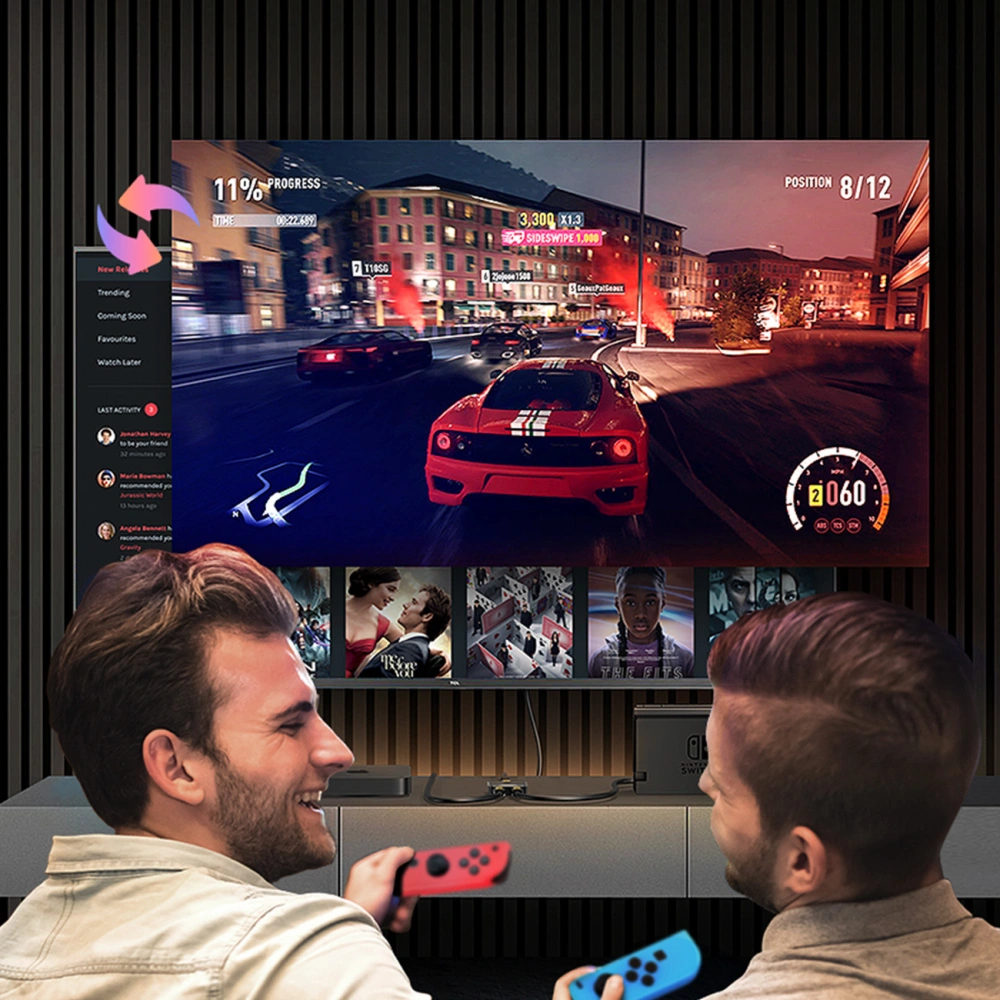 Przełącznik UGREEN CM217 Switch HDMI/2x HDMI 4K 60Hz czarny