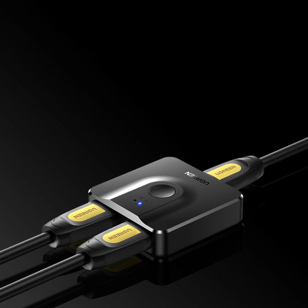 Przełącznik UGREEN CM217 Switch HDMI/2x HDMI 4K 60Hz czarny