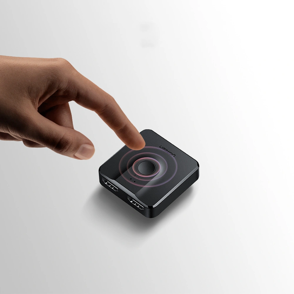 Przełącznik UGREEN CM217 Switch HDMI/2x HDMI 4K 60Hz czarny