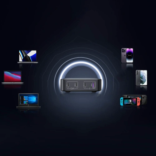 Kup Încărcătorul de rețea UGREEN CD328 Nexode GaN 3xUSB-C/1xUSB-A 100W gri - UGR1616 - {ean13} - Sklep Home Screen