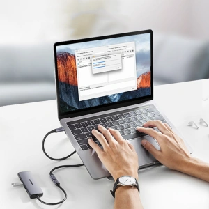 Cablu prelungitor UGREEN US372 USB-C 3.1 10Gb/s 1m gri