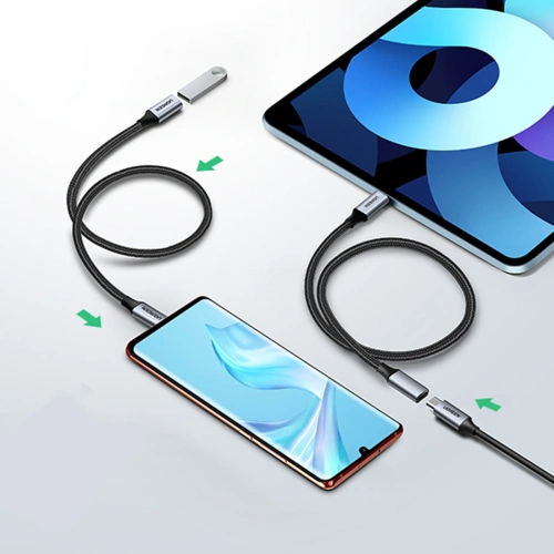 Kup Cablu prelungitor UGREEN US372 USB-C 3.1 10Gb/s 1m gri - UGR1617 - {ean13} - Sklep Home Screen
